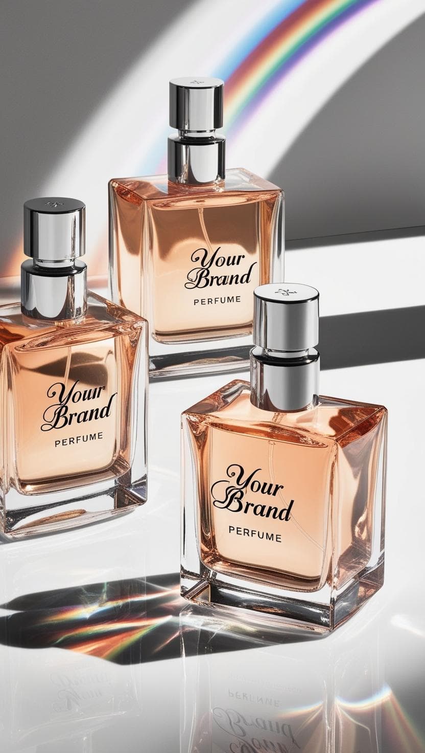 Custom white-label perfume bottle manufactured by CIPL - Example 21 of our B2B fragrance manufacturing portfolio showcasing private label perfume solutions